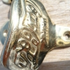 2x COCA COLA Bottle Opener Polished Brass COKE solid heavy WORKS B screws