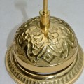 BELL shop counter solid brass old vintage style POLISHED assistance press ring