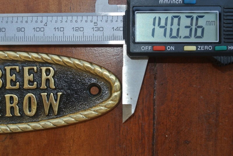 thumbnail image 2 of FREE BEER TOMORROW Cast Iron Door Plaque | Garden Sign, Ranch Wall Decor, Man Cave Gift 2 of 6