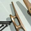 2 CLEAT tie downs solid heavy brass boat cars tieing rope hooks hand made ship 5.1/2"