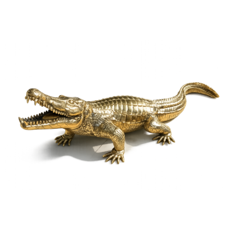 brass crocodile statue, solid brass crocodile, crocodile ornament brass, brass reptile sculpture, crocodile figurine, handmade brass crocodile, vintage crocodile statue, polished brass crocodile, brass animal ornament, heavy brass statue, brass alligator sculpture, tropical home decor, reptile decor brass, vintage brass ornament, old style brass statue, crocodile collectible, brass shelf ornament, brass desk decoration, brass wildlife sculpture, coastal decor ornament, exotic brass decor, handmade brass sculpture, crocodile home decor, solid brass ornament, brass decorative statue, antique style crocodile, brass animal figure, artisan brass casting, luxury brass decor, brass interior decoration, reptile sculpture decor, decorative brass crocodile, brass display ornament, heavy hollow brass statue, brass collector piece, brass tropical ornament, crocodile paperweight brass, brass mantel decor, handcrafted brass reptile, statement brass sculpture