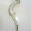 small SEAHORSE solid brass door Silver plated over brass old style house PULL handle 10" outdoor pair hollow