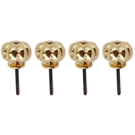 4-small-POLISHED-heavy-1.12-inch-wide-pulls-handles-knob-GARLIC-SHAPE-antique-style-solid-pure-brass-vintage-drawer-knobs-36-mm-kitchen-antiques-3