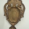 period 17 cm Solid heavy pure Brass Door Knocker 7 " ring pull URN Vintage style Front Door bronze patina Knocker Door Decor