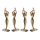 PAIR Large Mermaid Solid Brass Door Pull Handles – 15.5 Antique Style Heavy Front Door Handles – Left & Right Set