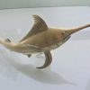 old look sword fish marlin FISH aged BRASS bill hollow statue sea side silver plated 12" old look display hand made 30 cm Statue Sculpture Decor trophy (Copy)
