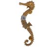 cast brass Massive 20"inch long Solid very heavy Brass aged finish SEAHORSE Door handle pull ILYA face fixing 50cm bronze colour seaside beach outdoor gate house (Copy)