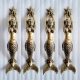 4 Mermaid Star Small 20cm Polished Brass - Silkroadyamba 1
