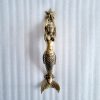 Mermaid Star Small 20cm Polished Brass - Silkroadyamba 1