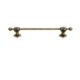 Solid Brass Fist Hand Towel Rail with Star Back Plates – 15 Vintage Style Bathroom Rail