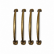4 Large Solid Brass Barn Door Pull Handles – 11" Heavy Face Fix Rustic Vintage Door Handles