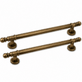 19.5" D Pull Handle Solid Brass 50cm Hidden Fix Door Pull Heavy Brass Handle