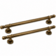 19.5" D Pull Handle Solid Brass 50cm Hidden Fix Door Pull Heavy Brass Handle