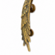 Large Angel Wings Brass Door Pull Handles – 14" Hand Made Solid Brass Grabs
