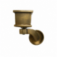4 Solid Brass Sabot Cup Castors 3.12 High Square Furniture Feet Chair Table Wheel Covers
