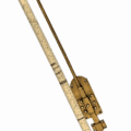 2 Large 18" French Style Flush Bolts – Heavy Solid Brass Antique Door Slide Bolts, 47cm JOL