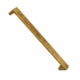 LARGE 18 SOLID BRASS D PULL HANDLE – 450MM HEAVY VINTAGE KITCHEN CABINET DOOR DRAWER PULL